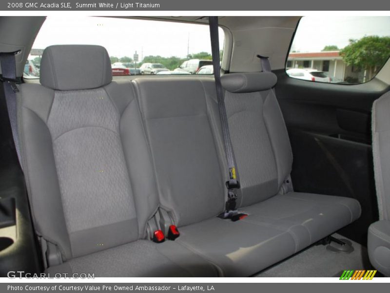 Summit White / Light Titanium 2008 GMC Acadia SLE