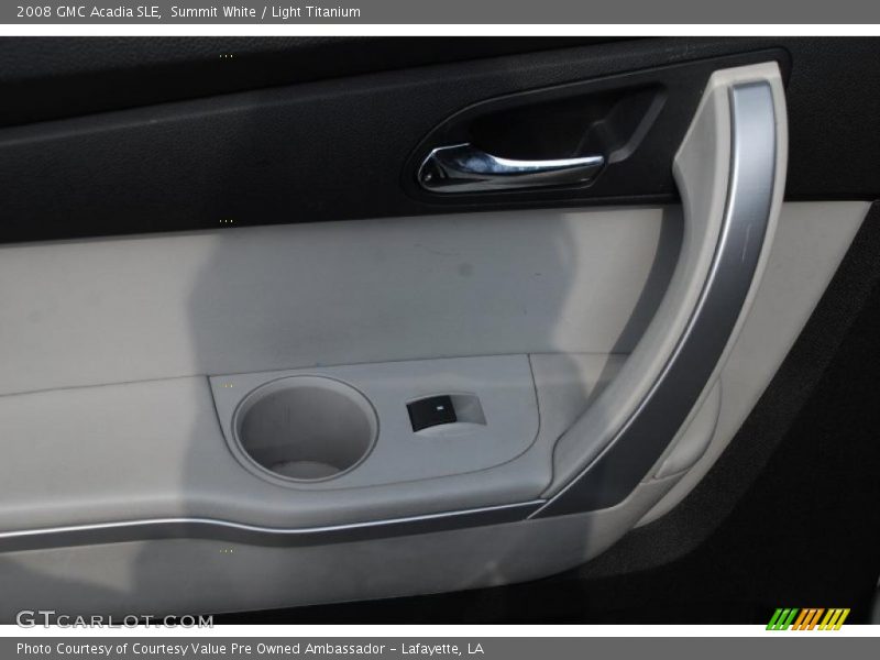 Summit White / Light Titanium 2008 GMC Acadia SLE