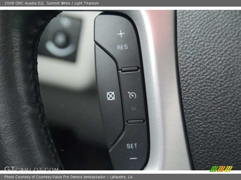 Summit White / Light Titanium 2008 GMC Acadia SLE