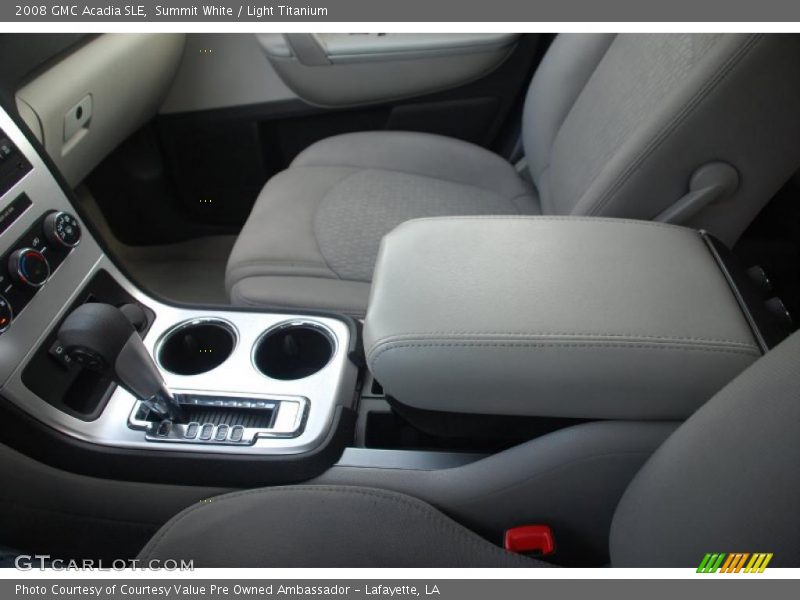 Summit White / Light Titanium 2008 GMC Acadia SLE