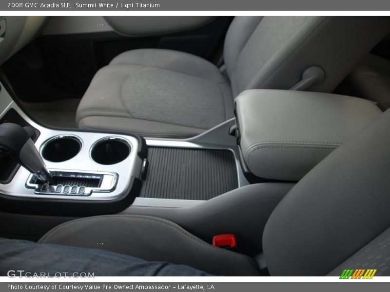 Summit White / Light Titanium 2008 GMC Acadia SLE