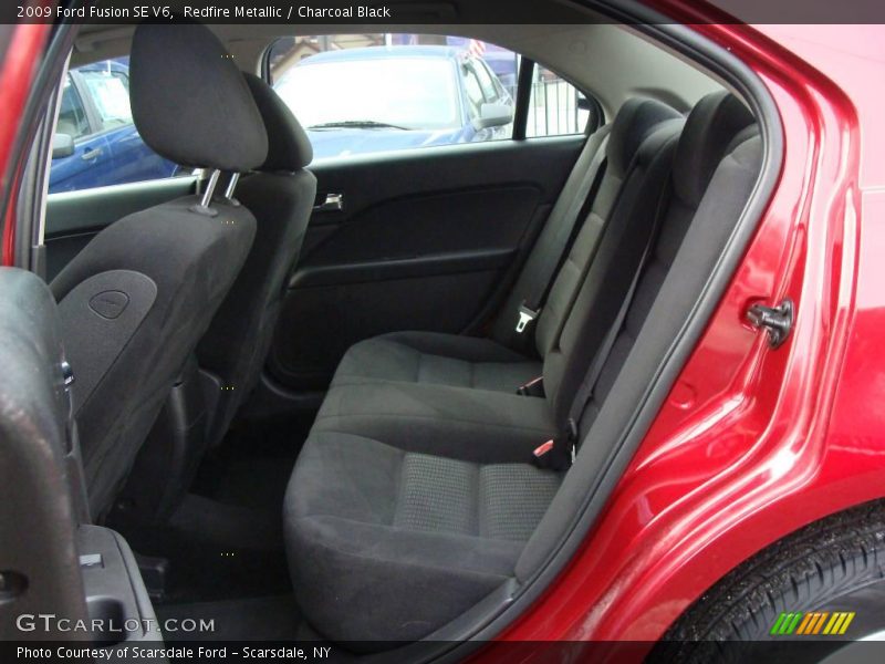 Redfire Metallic / Charcoal Black 2009 Ford Fusion SE V6