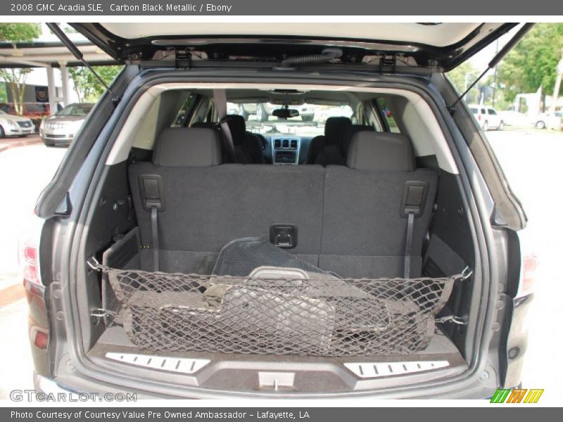 Carbon Black Metallic / Ebony 2008 GMC Acadia SLE