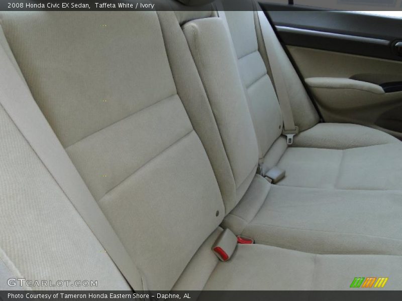 Taffeta White / Ivory 2008 Honda Civic EX Sedan