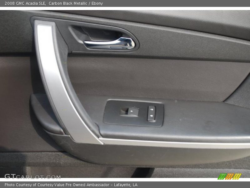 Carbon Black Metallic / Ebony 2008 GMC Acadia SLE