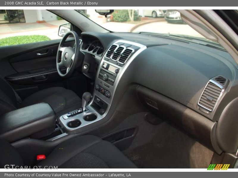 Carbon Black Metallic / Ebony 2008 GMC Acadia SLE