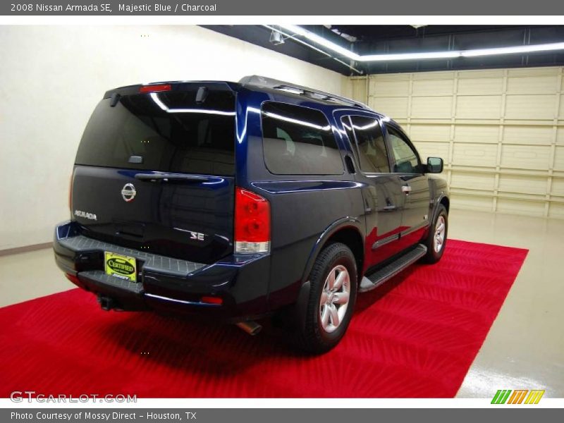 Majestic Blue / Charcoal 2008 Nissan Armada SE