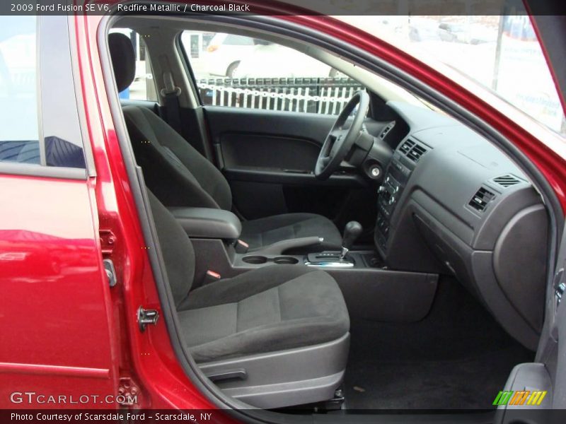 Redfire Metallic / Charcoal Black 2009 Ford Fusion SE V6