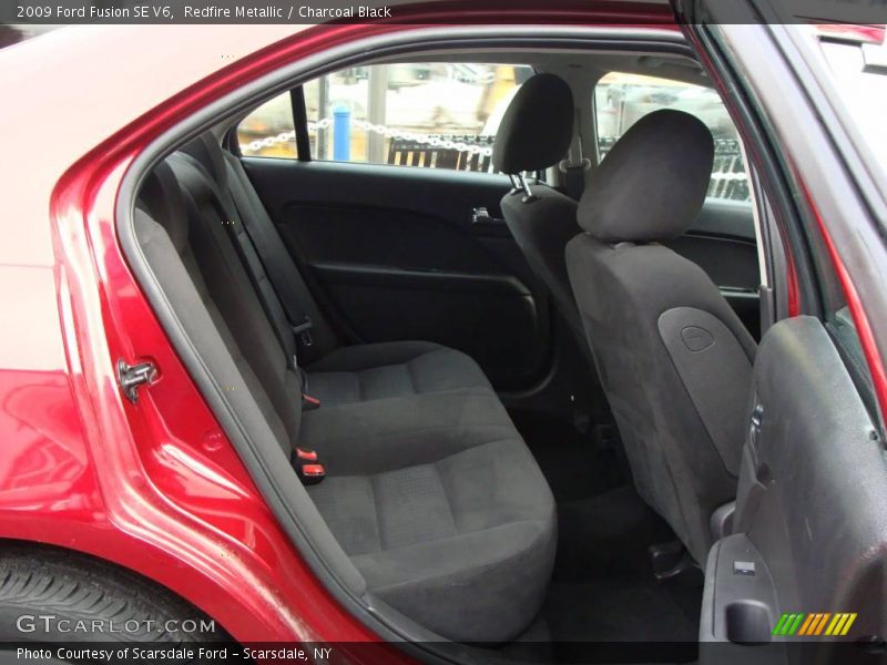 Redfire Metallic / Charcoal Black 2009 Ford Fusion SE V6