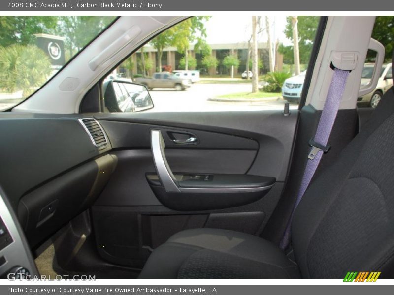 Carbon Black Metallic / Ebony 2008 GMC Acadia SLE