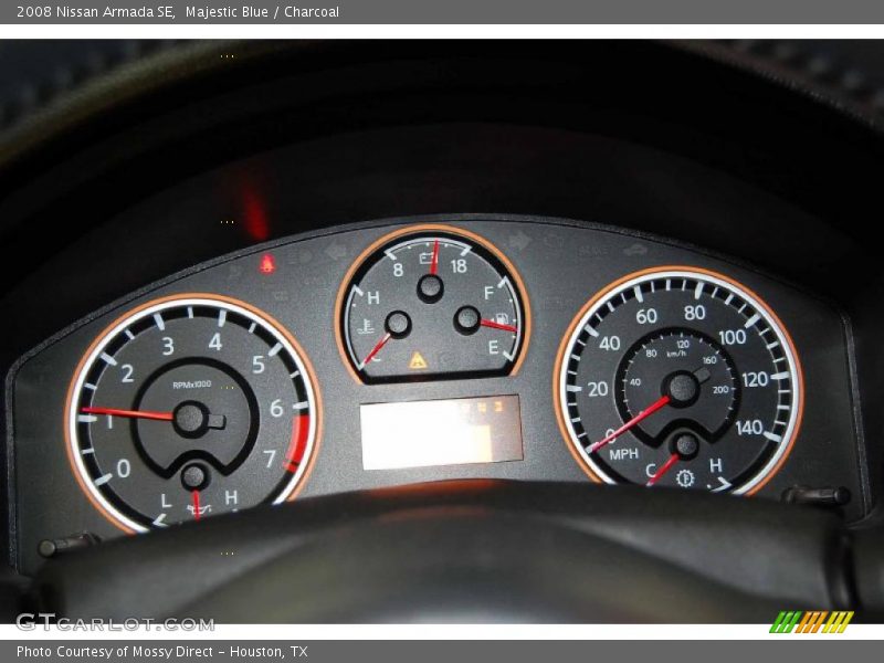 Majestic Blue / Charcoal 2008 Nissan Armada SE