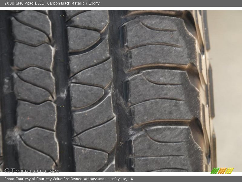 Carbon Black Metallic / Ebony 2008 GMC Acadia SLE