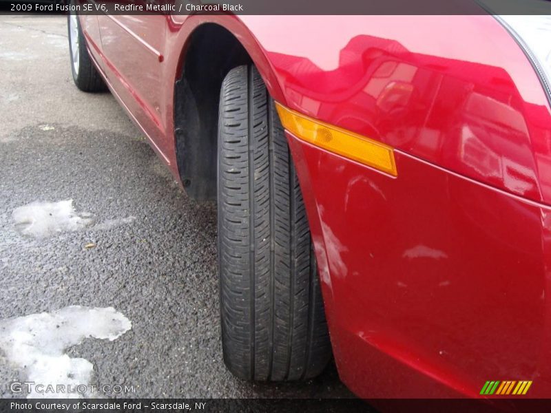 Redfire Metallic / Charcoal Black 2009 Ford Fusion SE V6