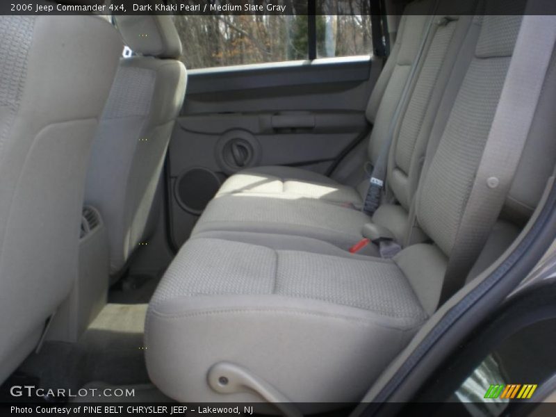 Dark Khaki Pearl / Medium Slate Gray 2006 Jeep Commander 4x4