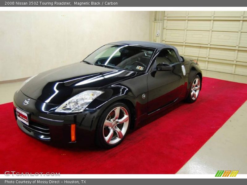 Magnetic Black / Carbon 2008 Nissan 350Z Touring Roadster