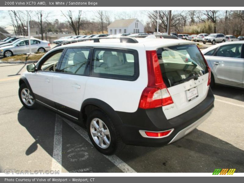 Ice White / Sandstone Beige 2008 Volvo XC70 AWD