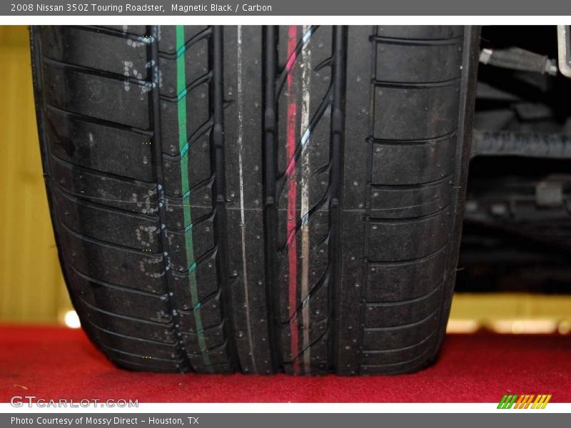 Magnetic Black / Carbon 2008 Nissan 350Z Touring Roadster