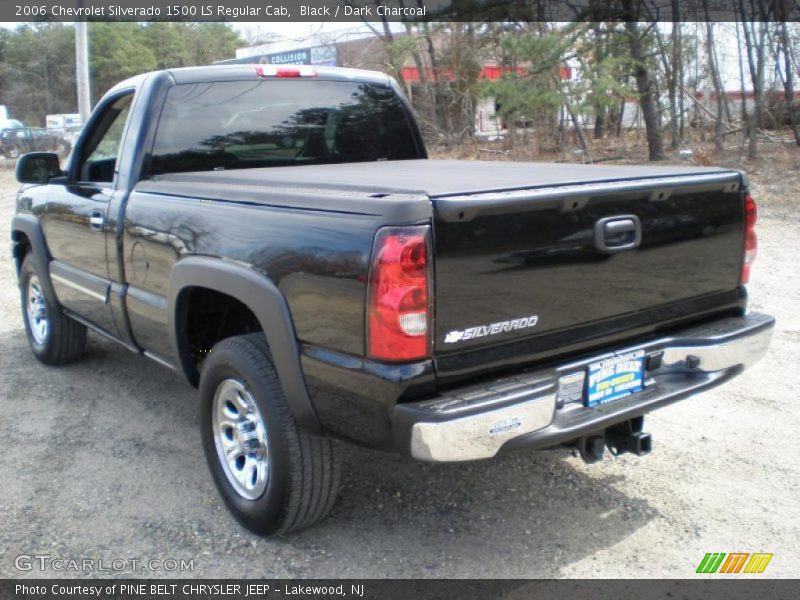 Black / Dark Charcoal 2006 Chevrolet Silverado 1500 LS Regular Cab