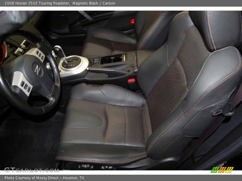 Magnetic Black / Carbon 2008 Nissan 350Z Touring Roadster