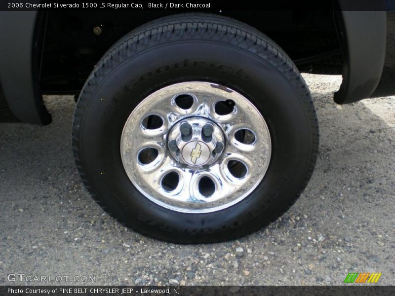 Black / Dark Charcoal 2006 Chevrolet Silverado 1500 LS Regular Cab