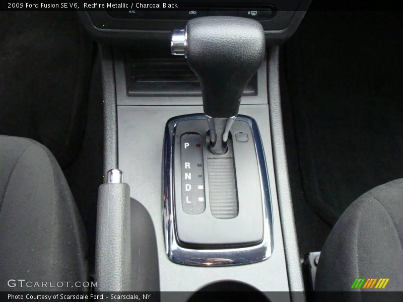 Redfire Metallic / Charcoal Black 2009 Ford Fusion SE V6