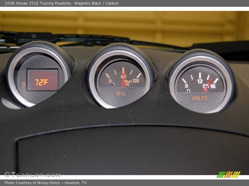  2008 350Z Touring Roadster Touring Roadster Gauges
