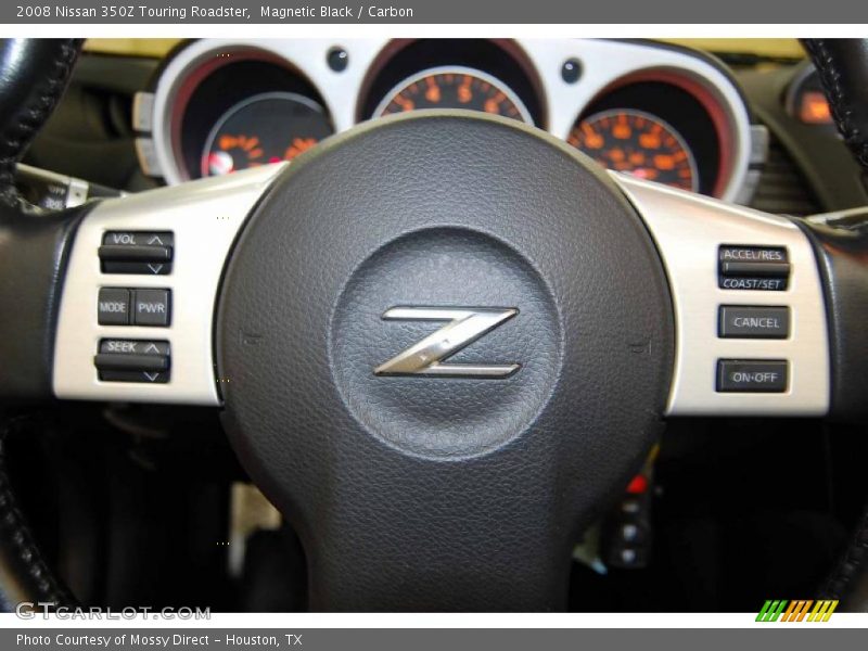 Magnetic Black / Carbon 2008 Nissan 350Z Touring Roadster