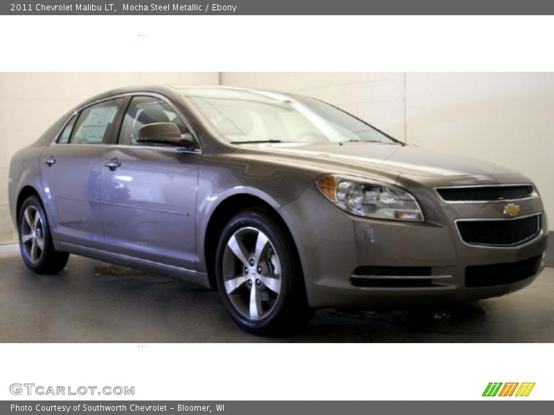Mocha Steel Metallic / Ebony 2011 Chevrolet Malibu LT