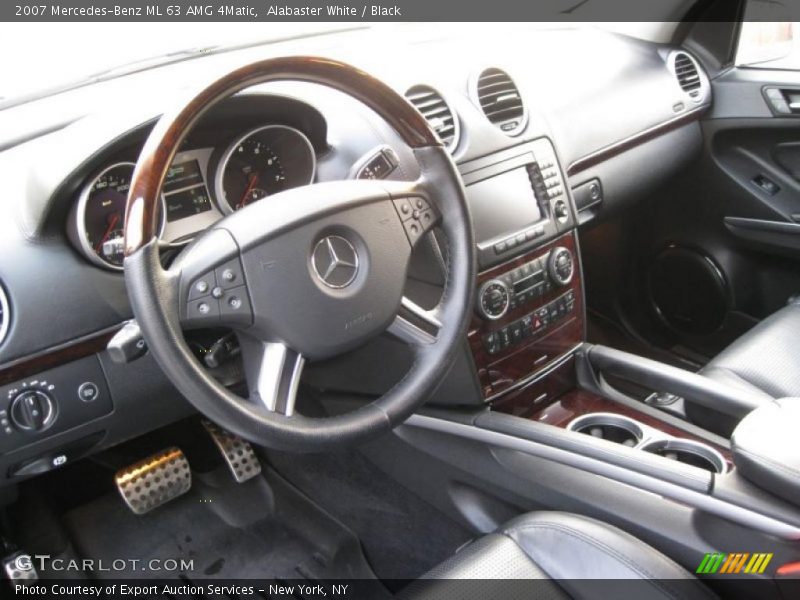  2007 ML 63 AMG 4Matic Black Interior