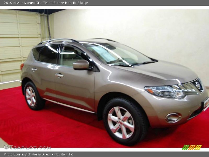 Tinted Bronze Metallic / Beige 2010 Nissan Murano SL