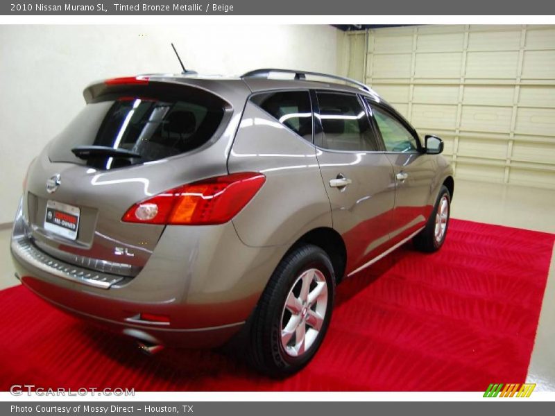 Tinted Bronze Metallic / Beige 2010 Nissan Murano SL