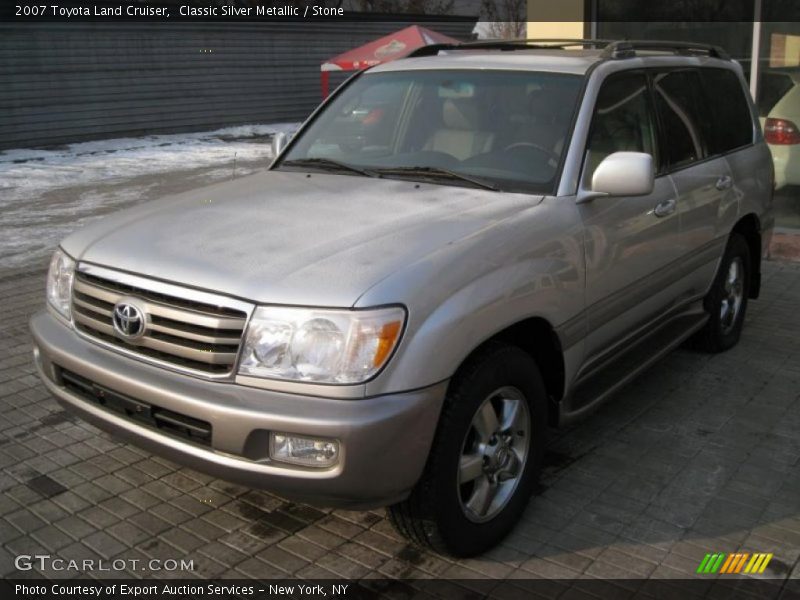Classic Silver Metallic / Stone 2007 Toyota Land Cruiser