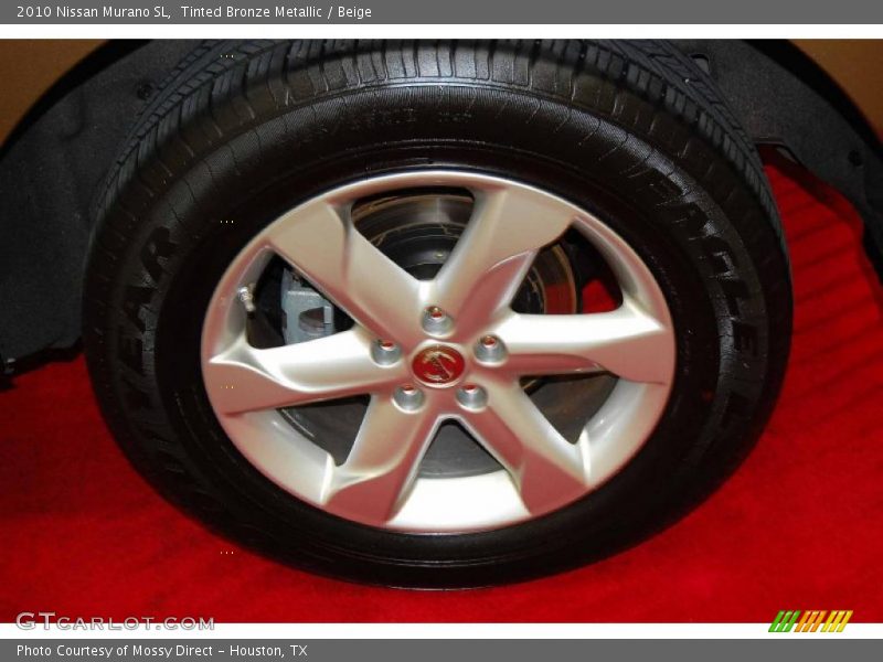Tinted Bronze Metallic / Beige 2010 Nissan Murano SL