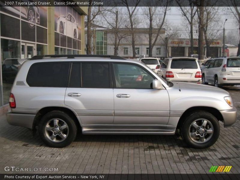 Classic Silver Metallic / Stone 2007 Toyota Land Cruiser