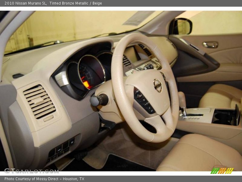 Tinted Bronze Metallic / Beige 2010 Nissan Murano SL