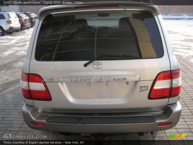 Classic Silver Metallic / Stone 2007 Toyota Land Cruiser