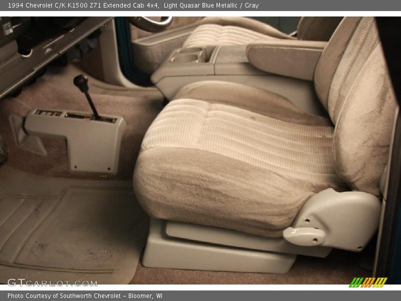  1994 C/K K1500 Z71 Extended Cab 4x4 Gray Interior