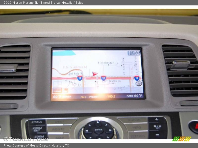 Tinted Bronze Metallic / Beige 2010 Nissan Murano SL