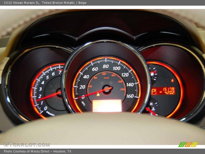Tinted Bronze Metallic / Beige 2010 Nissan Murano SL