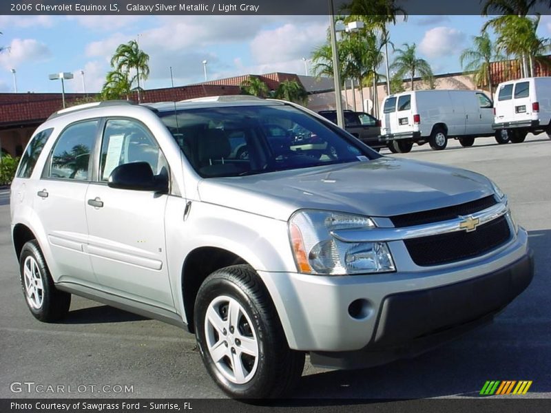 Galaxy Silver Metallic / Light Gray 2006 Chevrolet Equinox LS