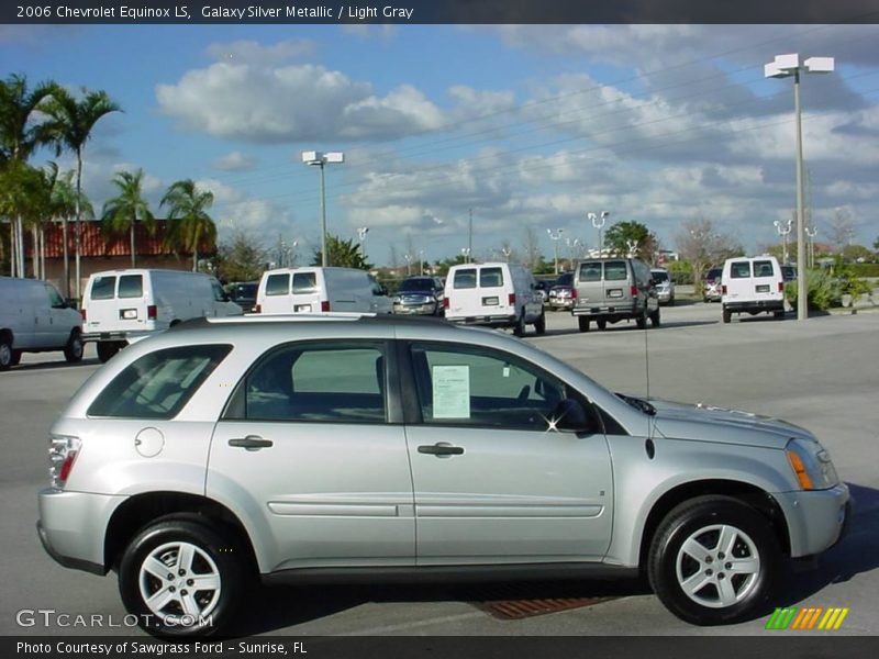 Galaxy Silver Metallic / Light Gray 2006 Chevrolet Equinox LS