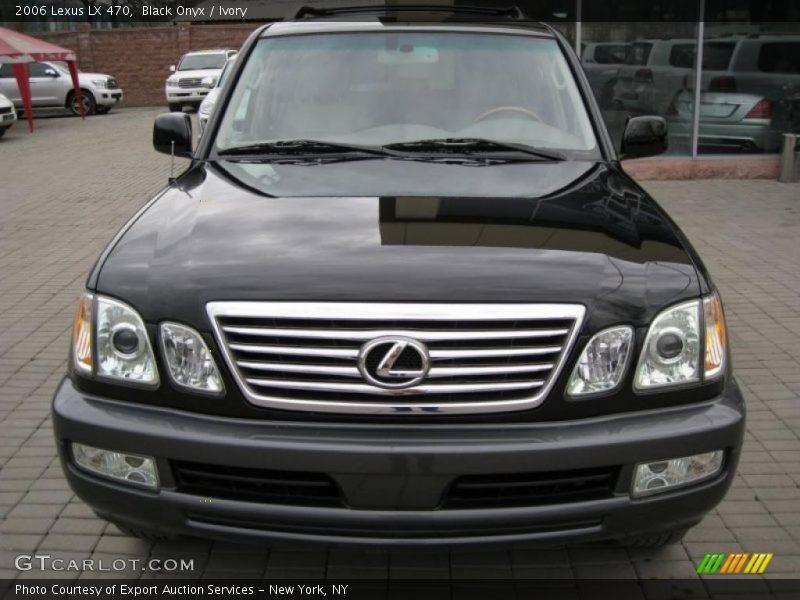 Black Onyx / Ivory 2006 Lexus LX 470