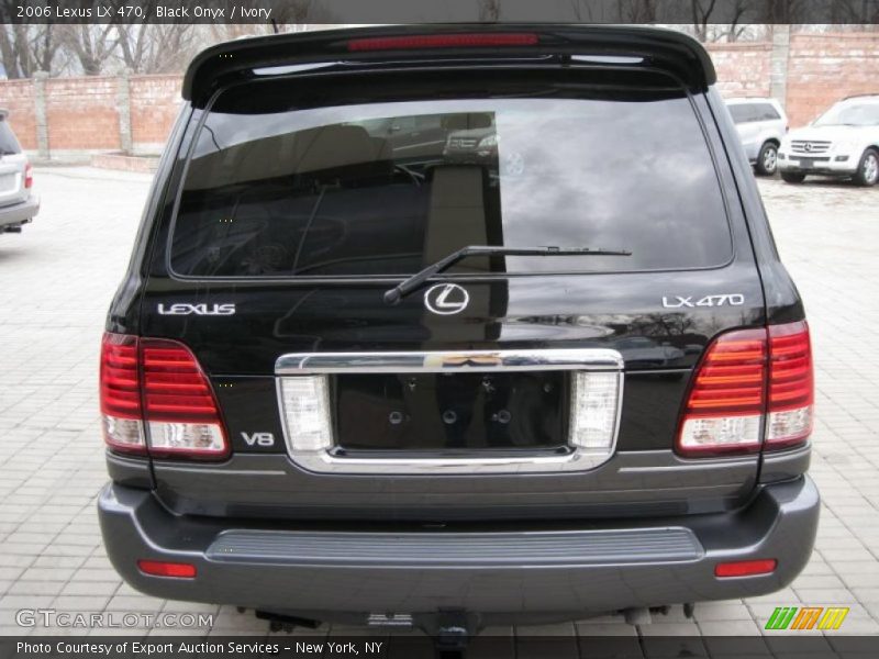 Black Onyx / Ivory 2006 Lexus LX 470