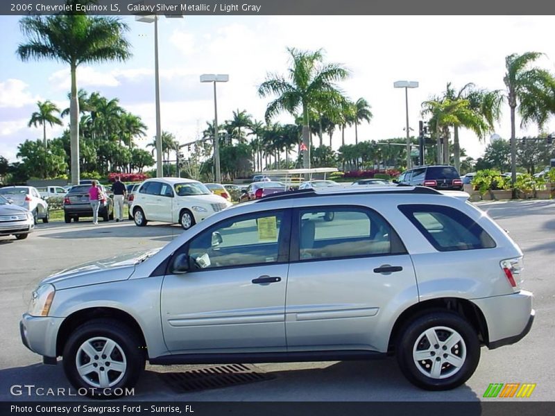 Galaxy Silver Metallic / Light Gray 2006 Chevrolet Equinox LS