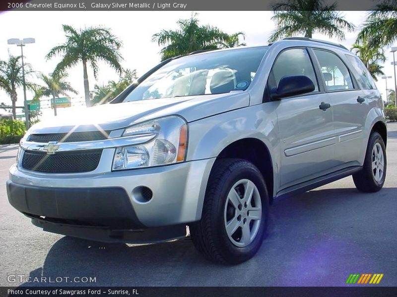 Galaxy Silver Metallic / Light Gray 2006 Chevrolet Equinox LS