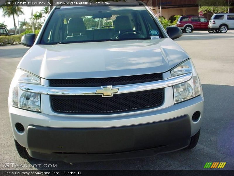 Galaxy Silver Metallic / Light Gray 2006 Chevrolet Equinox LS