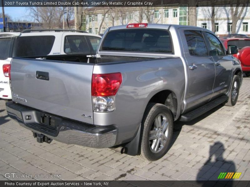 Silver Sky Metallic / Graphite Gray 2007 Toyota Tundra Limited Double Cab 4x4