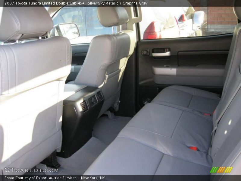 Silver Sky Metallic / Graphite Gray 2007 Toyota Tundra Limited Double Cab 4x4