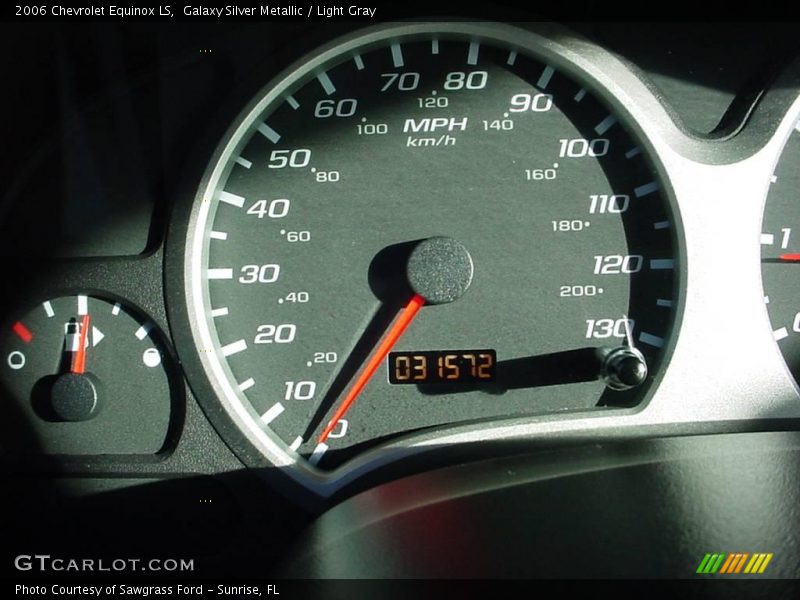 Galaxy Silver Metallic / Light Gray 2006 Chevrolet Equinox LS