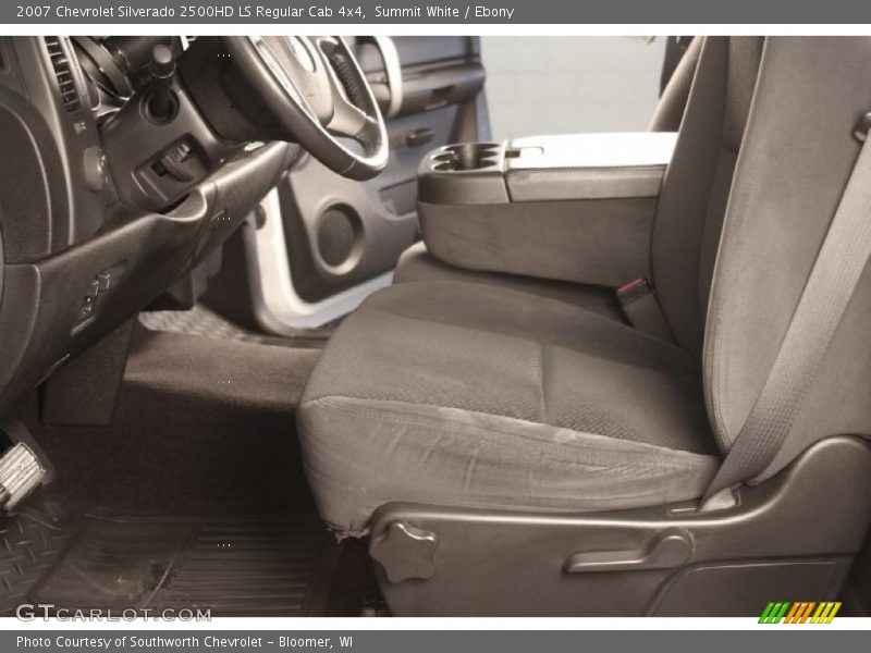 Summit White / Ebony 2007 Chevrolet Silverado 2500HD LS Regular Cab 4x4